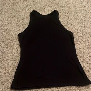 Old Navy Black Fitted Tank Top